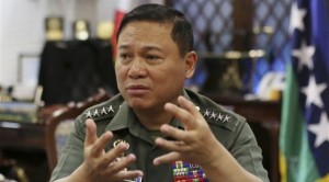 Philippine Military Chief Emmanuel Bautista. AP FILE PHOTO