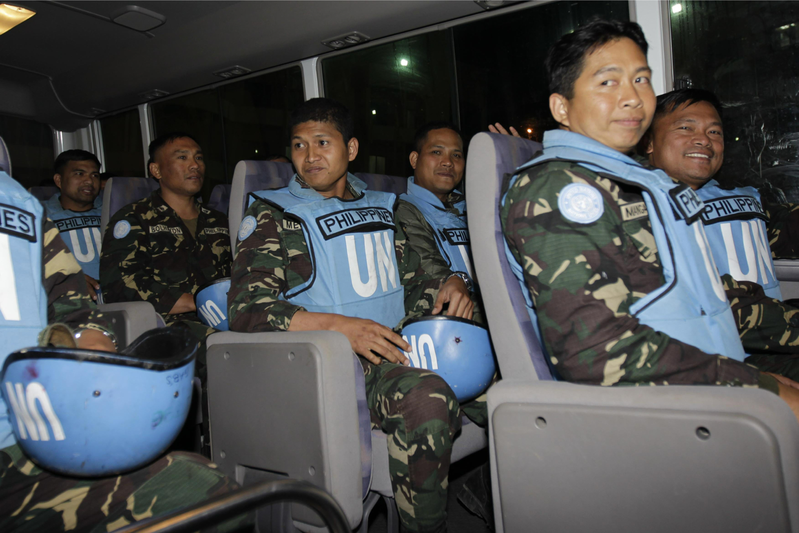 United Nations Filipino Peacekeepers Syria #InquirerSeven