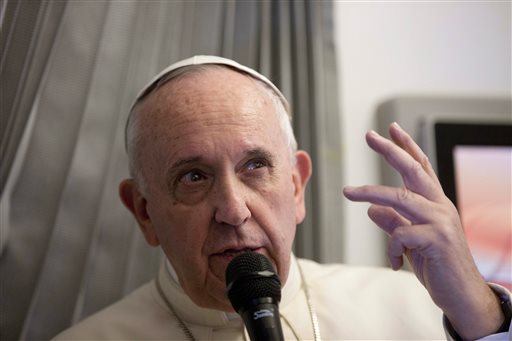 Pope Francis (AP Photo/Alessandra Tarantino, Pool)
