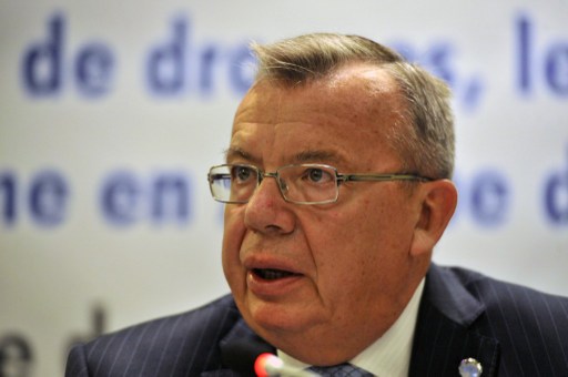 United Nations Office on Drugs and Crime (UNODC) Executive Director Yury Fedotov. AFP FILE PHOTO