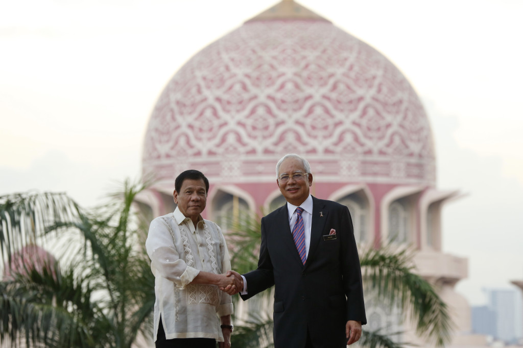 Rodrigo Duterte Najib Razak