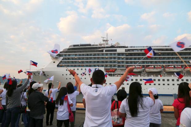 Costa Atlantica arrives in Subic - 10 Feb 2018