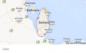 qatar map