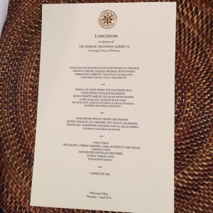 Prince of Monaco served ‘tinola of gifts’ from PH seas