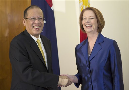australian prime minister visit to philippines