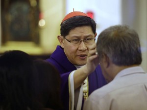 Manila Archbishop Luis Antonio Cardinal Tagle AP FILE PHOTO