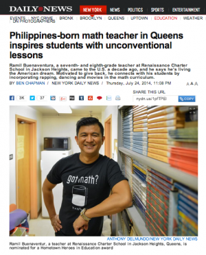 fil math teacher lauded