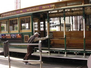 THE SAN FRANCISCO cable car offers a scenic ride around the city.  MA. ESTHER SALCEDO-POSADAS/CONTRIBUTOR 