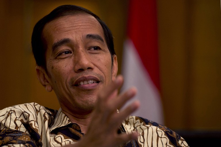 Indonesian President Joko Widodo  AFP FILE PHOTO/ROMEO GACAD