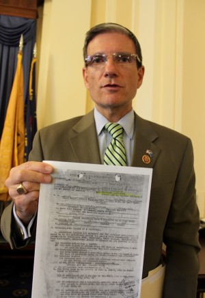 U.S. Rep. Joe Heck asking the panel to consider the AGO Form 23 as an acceptable proof of service. 