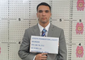 Lance Corporal Joseph Scott Pemberton. Photo from Olongapo City Police