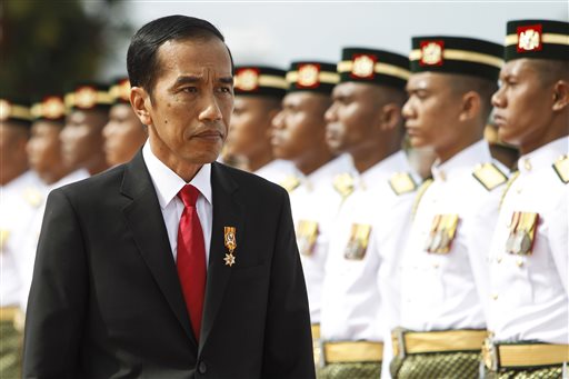 Indonesian President Joko Widodo. AP FILE PHOTO