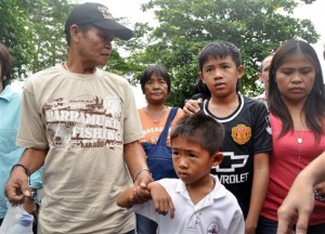 The children and other family members of Mary Jane Veloso. AP FILE PHOTO