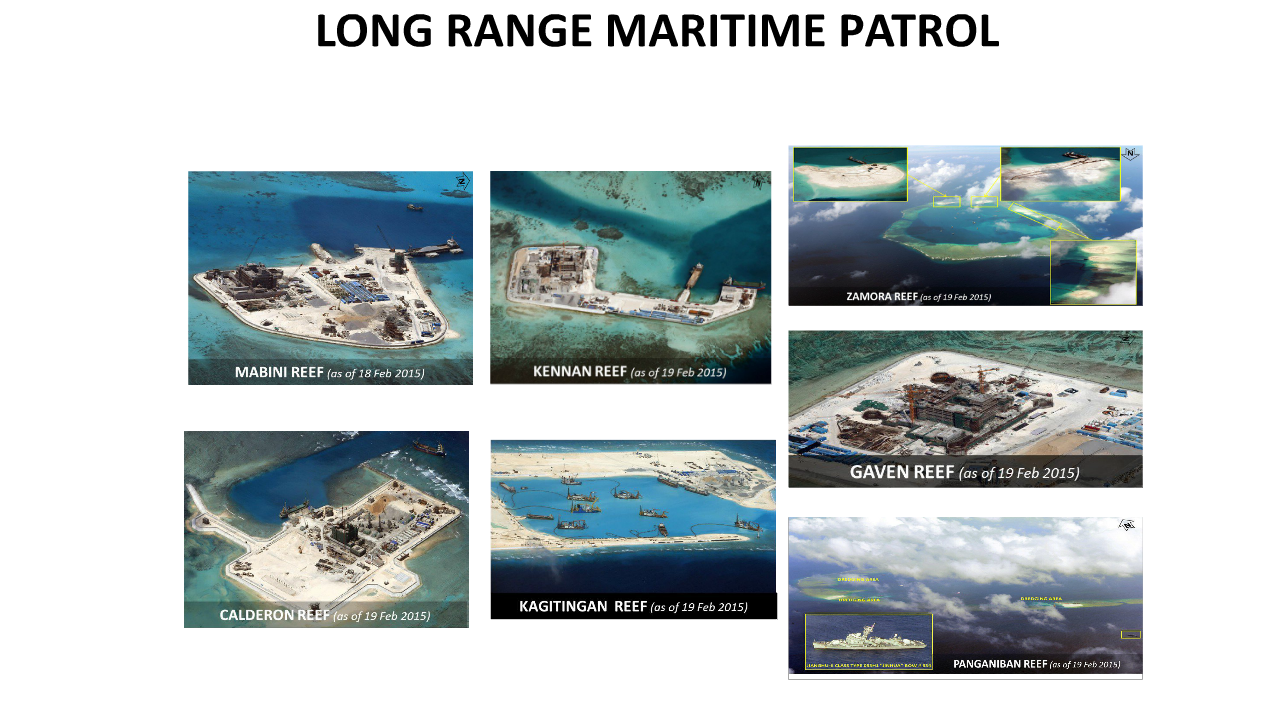 west philippine sea china reclamation 1