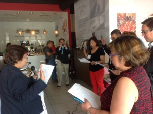 Consul General Rose Prospero swears in new officers of UPAAT (University of the Philippines Alumni Association Toronto)