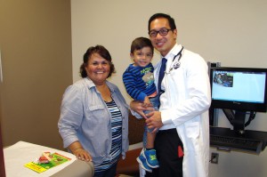 Working as a general pediatrician at Earlimart in California. He is the only doctor in town.