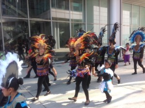 Fiesta Filipina dancers in Northern Mindanao costumes