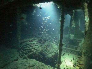 Inside Wreck Diving