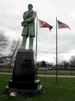 Jose Rizal Monument Chicago
