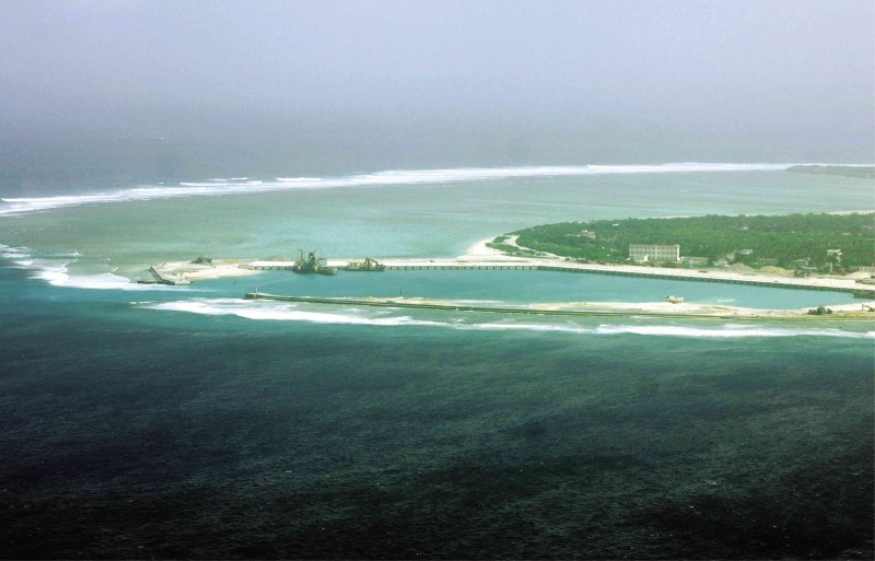 SINO MISSILES ON DISPUTED ISLAND  China has placed surface-to-air missiles on Woody Island in the Paracels, which is also being claimed by Vietnam, as it insists it has a right to build  “self-defense” systems in the South China Sea. AFP