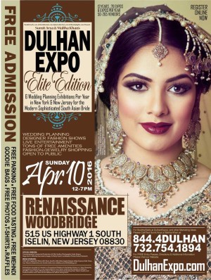 The photo exhibit of Tan used as a poster to Dulhan Expo