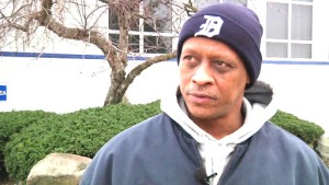 This April 8, 2016, image made from a video shows Wendell Nolen, who said he has experienced the slide from middle-class status first-hand, in Hamtramck, Mich. A widening wealth gap is moving more households into either higher or lower-income groups in major metro areas, with fewer remaining in the middle, according to a report released Wednesday, May 11, 2016, by the Pew Research Center. (APTN via AP)