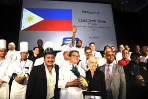 Chef Claude Tayag and Enzo Lim wins Peoples Choice Award