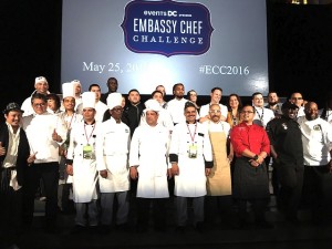 Embassy Chef Challenge 2016 group photo