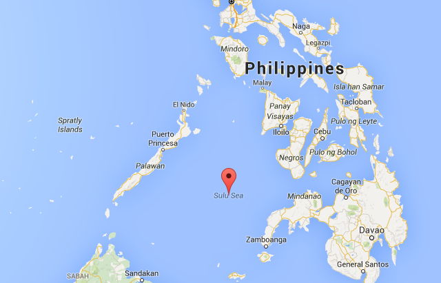 PH Neighbors Step Up Security In Sulu Sea Global News   Sulu Sea Map 