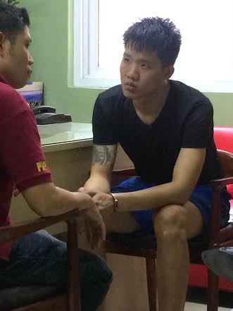 Taiwanese national Tsai Che-Yu, also known as Jayson Santos Lee, was charged with murder on June 6, 2016, for killing his girlfriend, Filipina transgender Ashley Anne Reilly.  (Photo by Maricar Brizuela, INQUIRER)