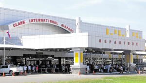 Clark International Airport (INQUIRER FILE PHOTO)