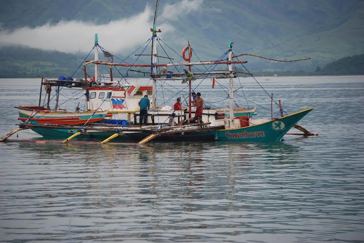 A fishing boat that used to operate around Scarborough Shoal