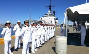 Filipino Navy crew before