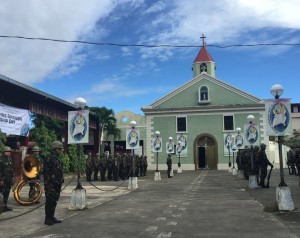 The Baler Church in Quezon province. (Photo by  Tarra Quismundo, INQUIRER).