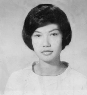 6-27-2006 Copy photo from a July 1966 photo of Merlita Gargullo, student nurse, and victim of mass murderer, Richard Speck.  Chicago Sun-Times Library File Photo.