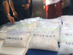 Shabu seized by authorities. (INQUIRER FILE PHOTO/GRIG MONTEGRANDE)