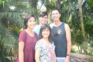 Liza with her family