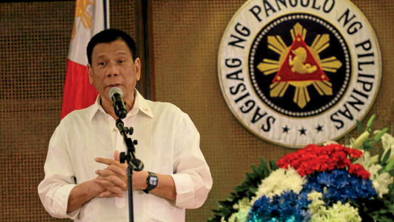 President Rodrigo Duterte. INQUIRER FILE PHOTO/JOAN BONDOC