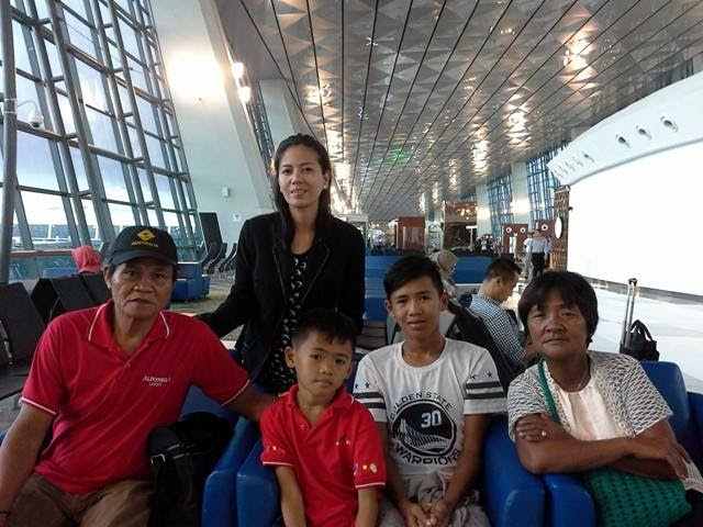 Mary Jane Veloso's family. Photo by Migrante International