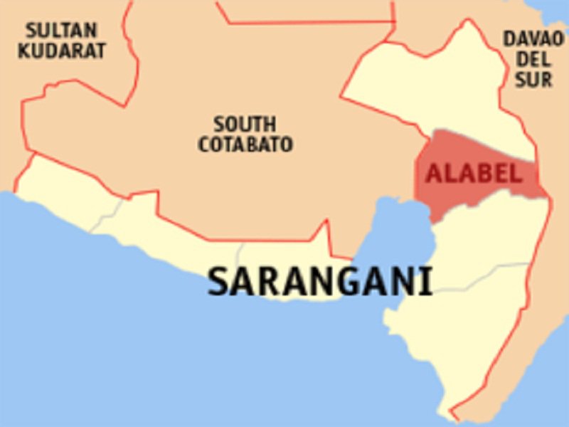 Map of Sarangani province (INQUIRER FILE PHOTO)