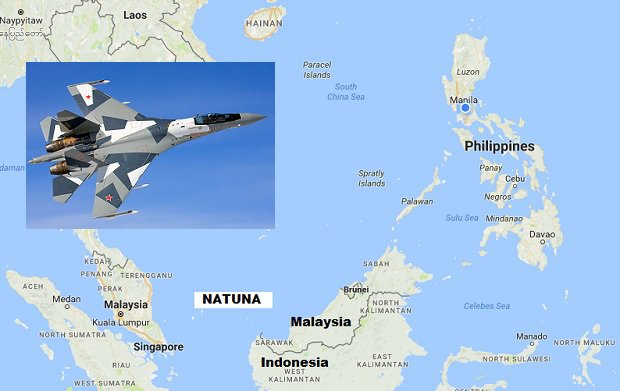 Philippines, Malaysia and Indonesia in Southeast Asia (INQUIRER FILE PHOTO /  GOOGLE MAPS / MINISTRY OF DEFENSE OF THE RUSSIAN FEDERATION)
