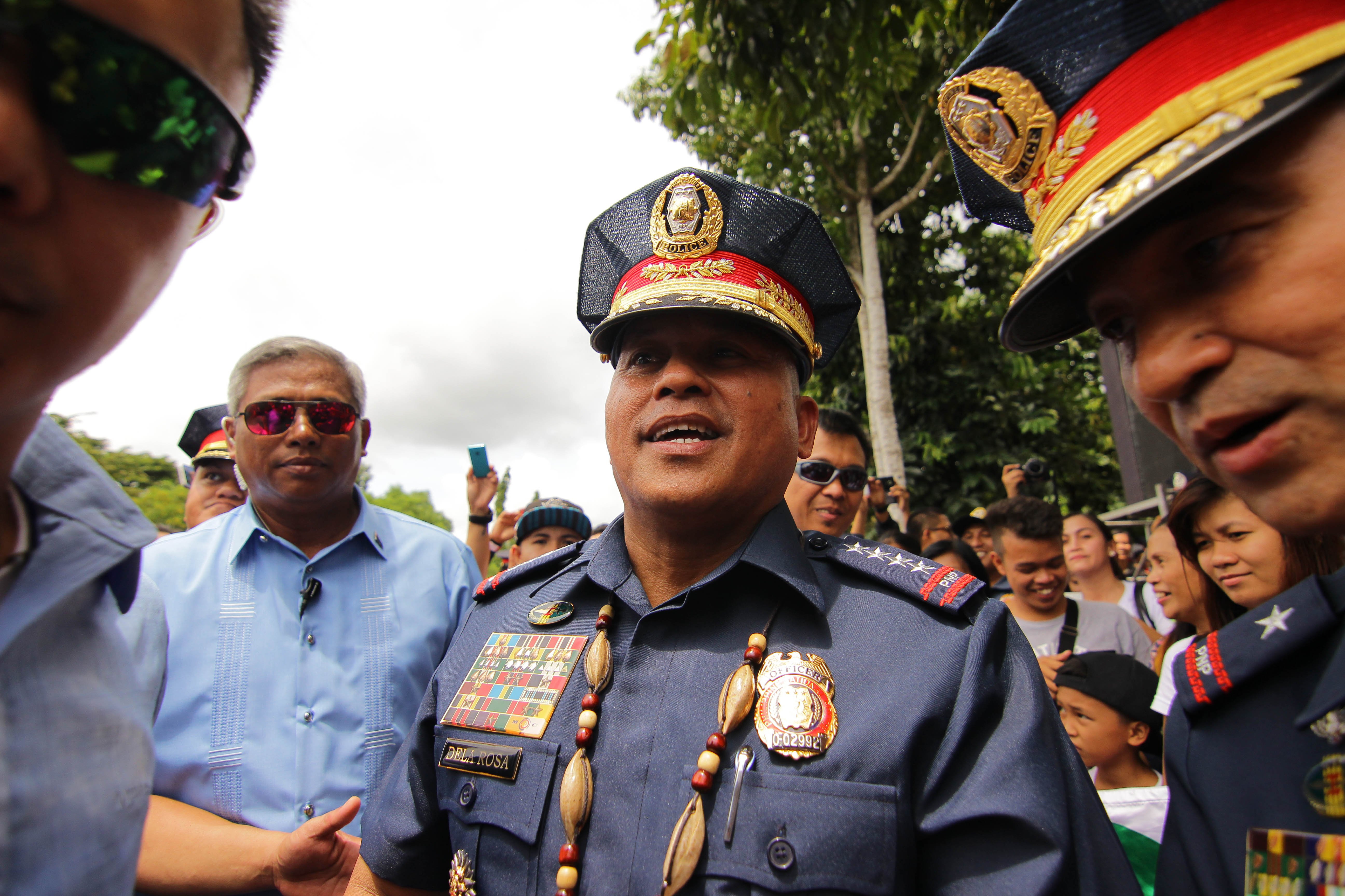 PNP Director General Ronald "Bato" Dela Rosa (FILE PHOTO BY GEORGE GIO BRONDIAL / INQUIRER SOUTHERN LUZON)