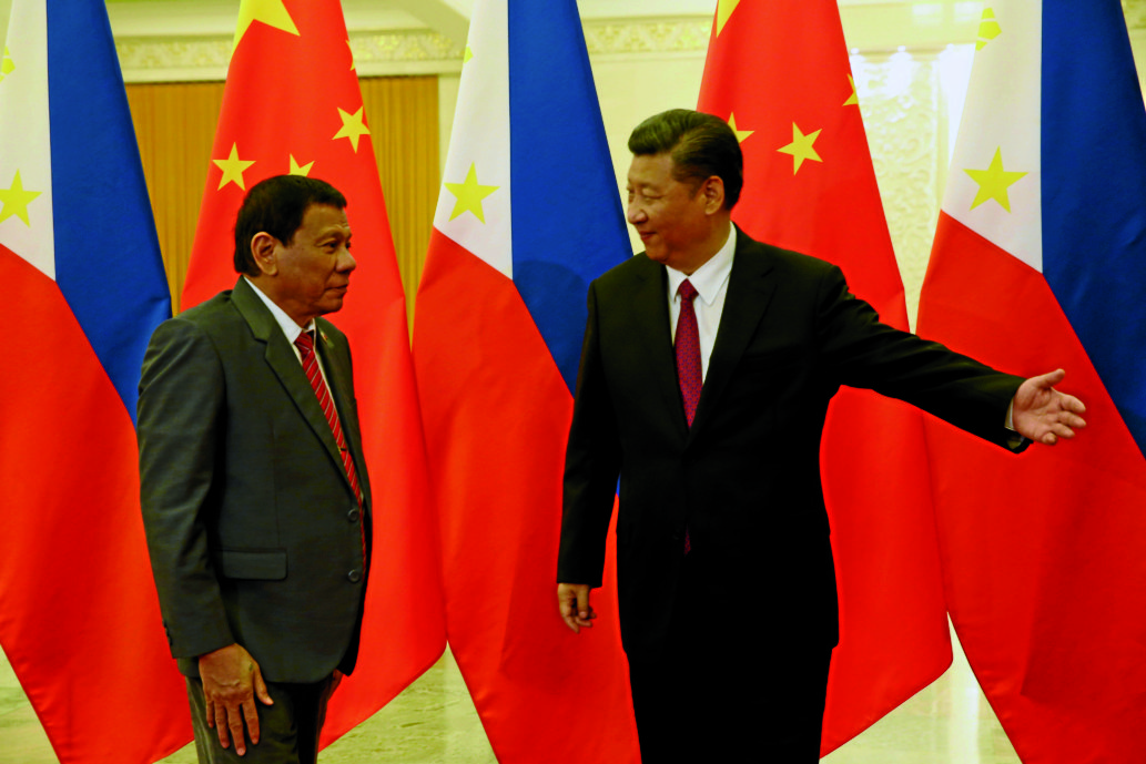 President Duterte and China President Xi Jinping meet in Beijing. MALACAÑANG PHOTO