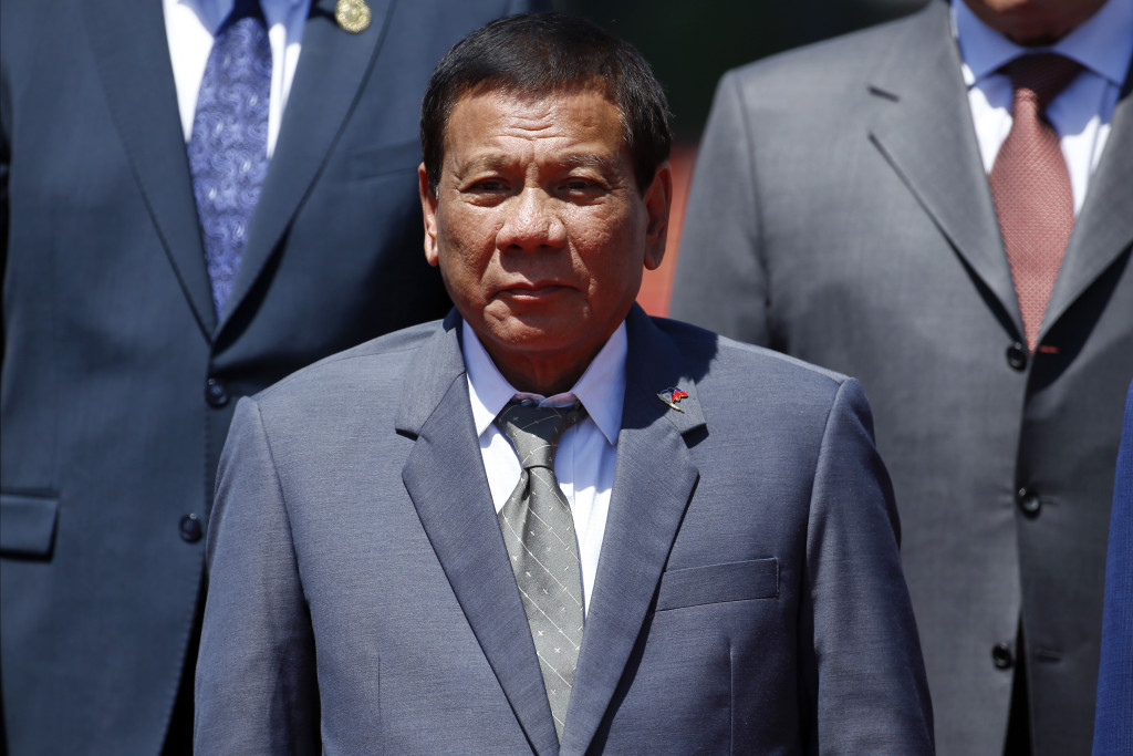 Rodrigo Duterte War Threat South China Sea Belt and Road Forum