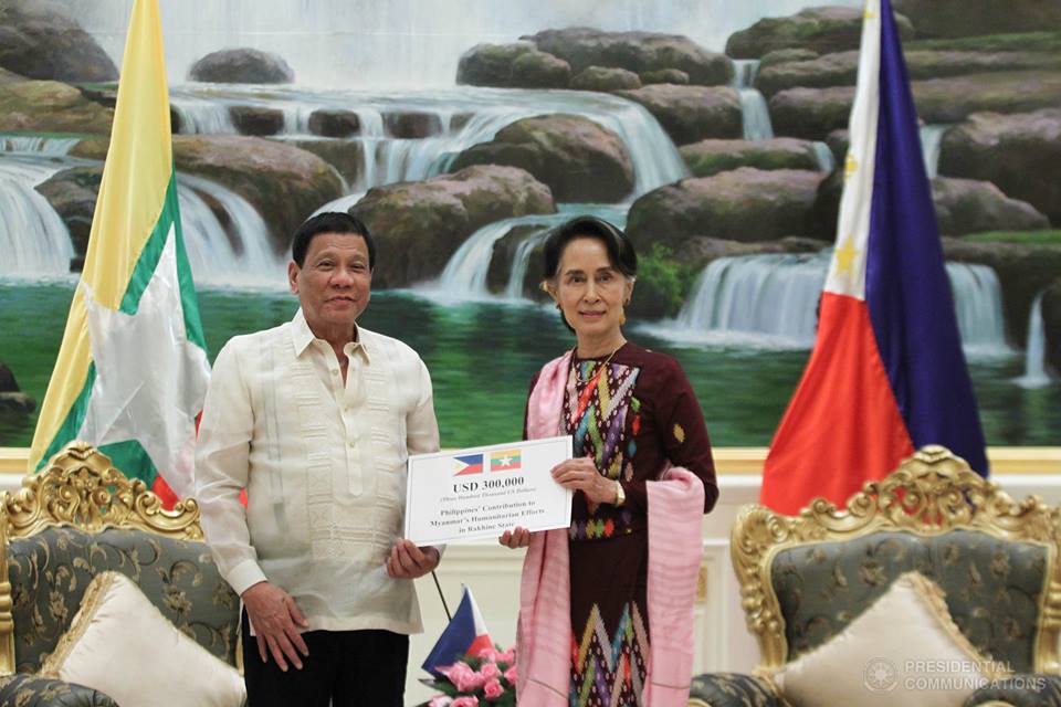 Duterte Travels Myanmar