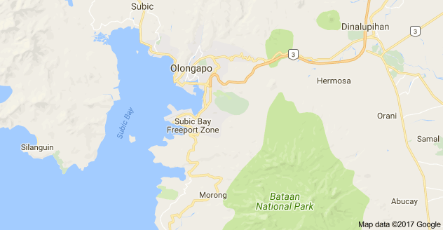 Subic Bay Freeport Zone Map