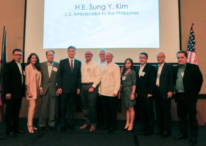 Sung Kim with members of Cebu Chapter of ACCP - 13 July 2017