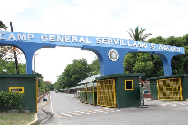 Camp Servillano S. Aquino entrance