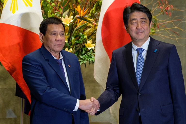 Sea dispute high on agenda of Duterte’s 7th meet with Abe | Global News