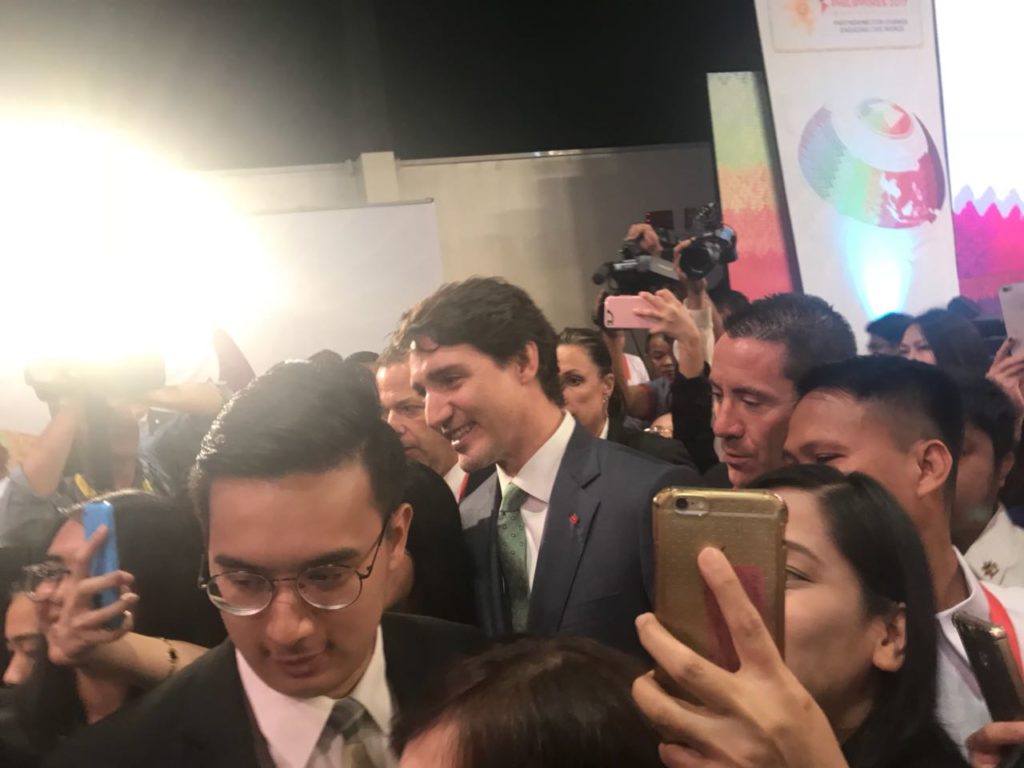 Canadian Prime Minister Justin Trudeau.. JHOANNA BALLARAN/INQUIRER.net